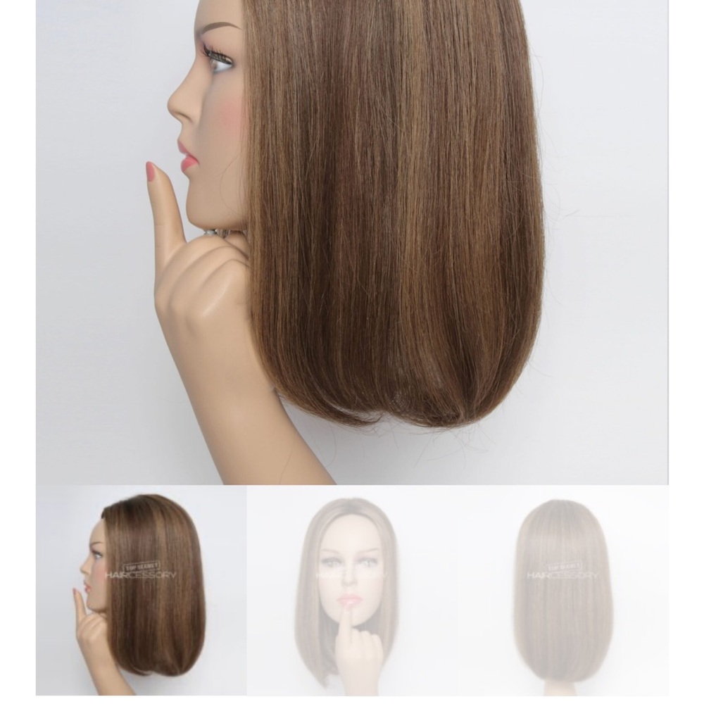 Top Secret Blonde and Brown Hair topper - Picture 7 of 15